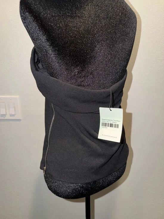 Princess Polly Black Strapless Tube Camisole with zipper sides - Picture 6 of 7